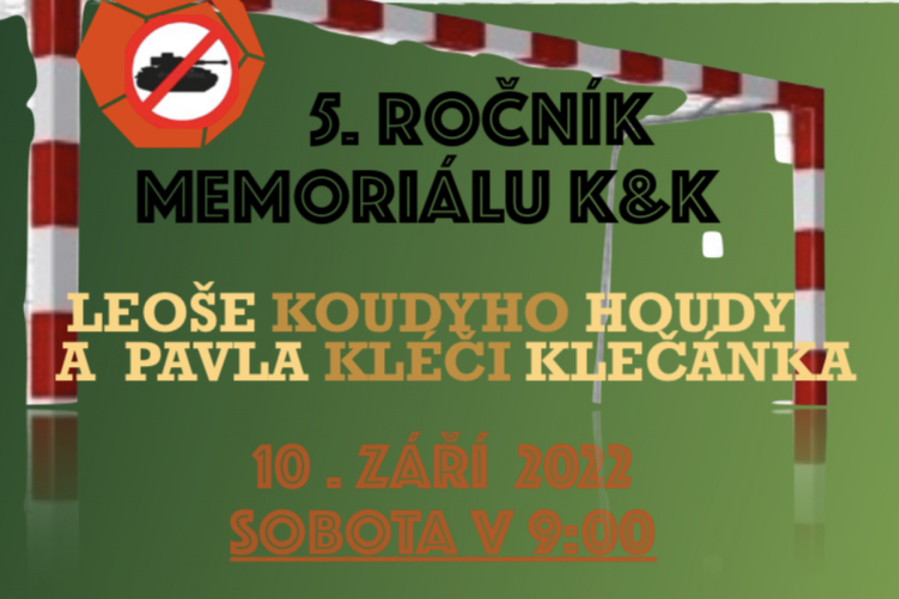 Zveme vás na 5. ročník Memoriálu Leoše Houdy a Pavla Klečánka